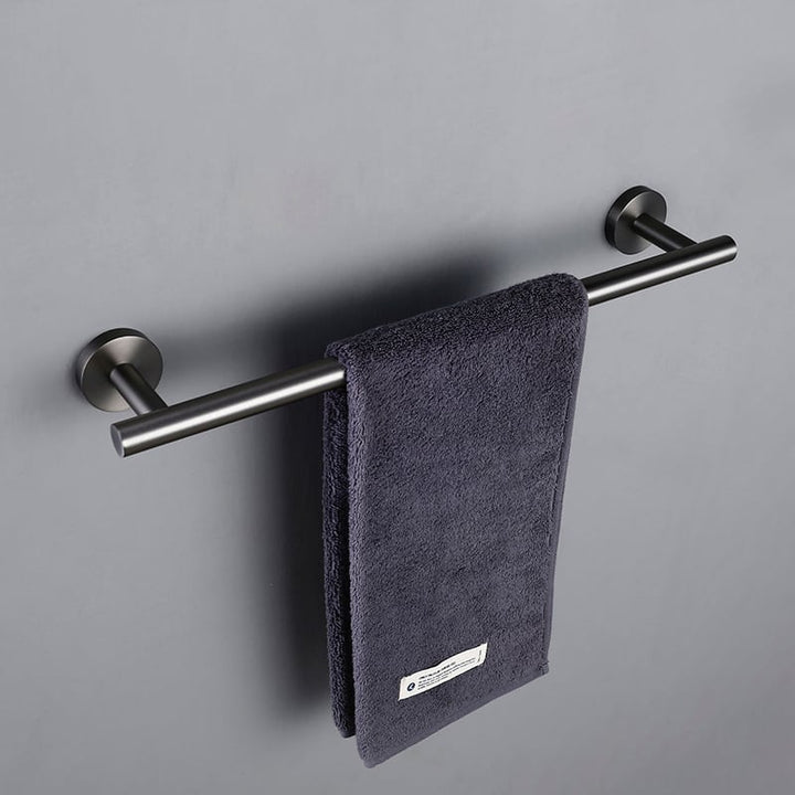 BowLift | KOL Towel Rack Black | Wall Mount Bathroom Accessory