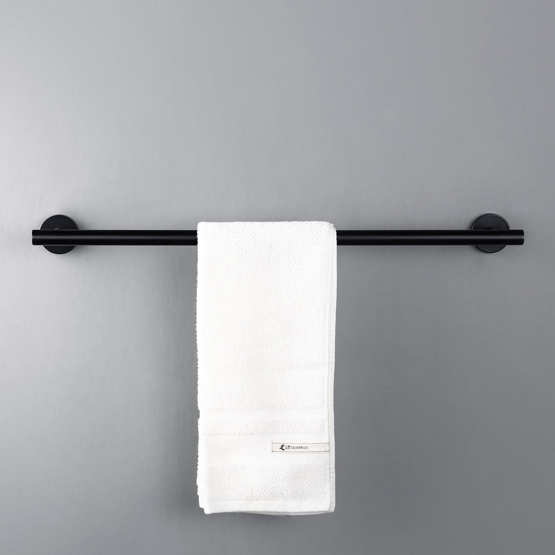 BowLift | KOL Towel Rack Black | Wall Mount Bathroom Accessory