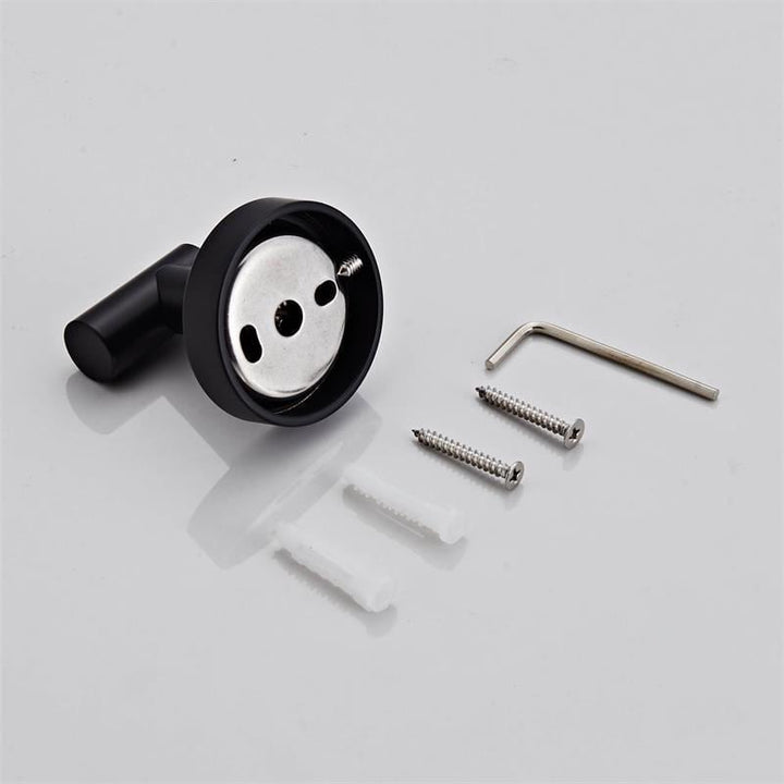 BowLift | KOL Wall Hook Black | Minimalist Coat Hook