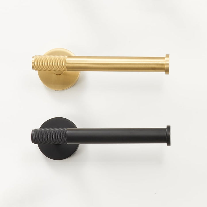 BowLift | KRAM | Solid Brass Toilet Paper Holder Modern Elegant