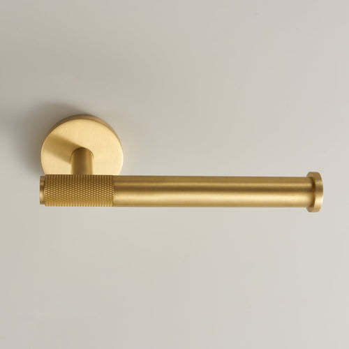 BowLift | KRAM | Solid Brass Toilet Paper Holder Modern Elegant