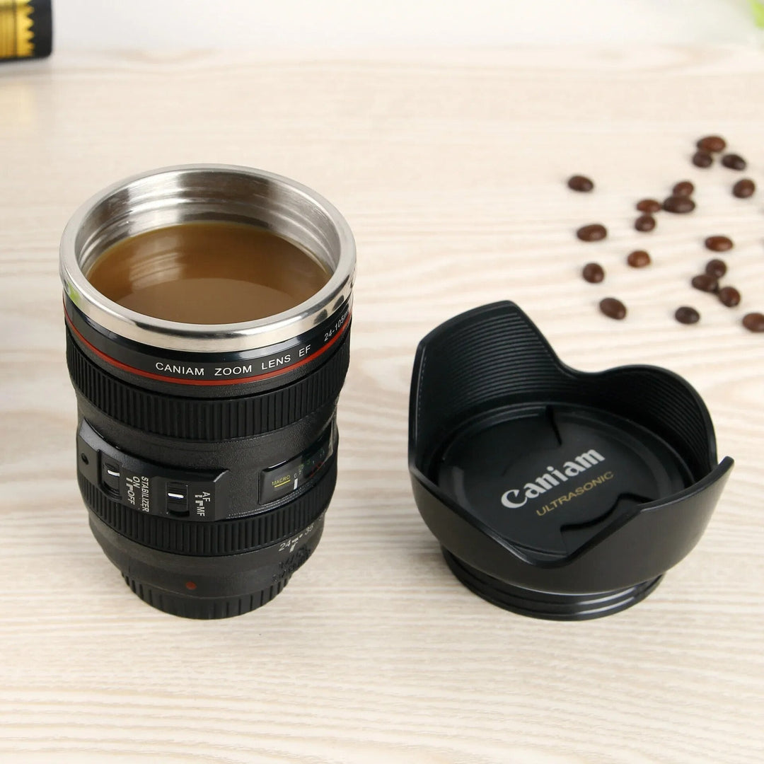 BowLift | Camera Lens Shaped Coffee Mug - FocusMug