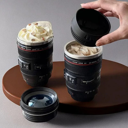 BowLift | Camera Lens Shaped Coffee Mug - FocusMug