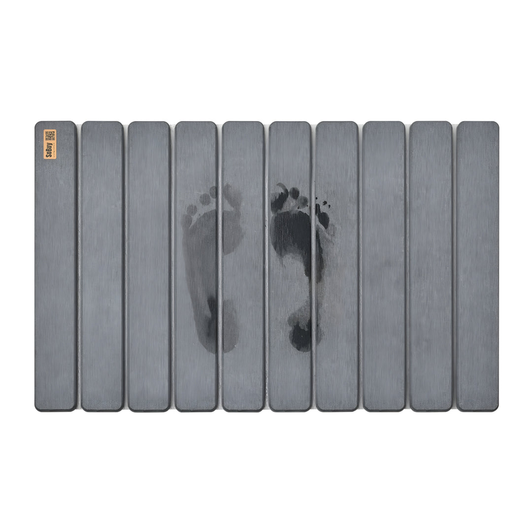 BowLift | Diatomaceous Earth Bath Mat | Non-slip Bathroom Rug 59x39 cm