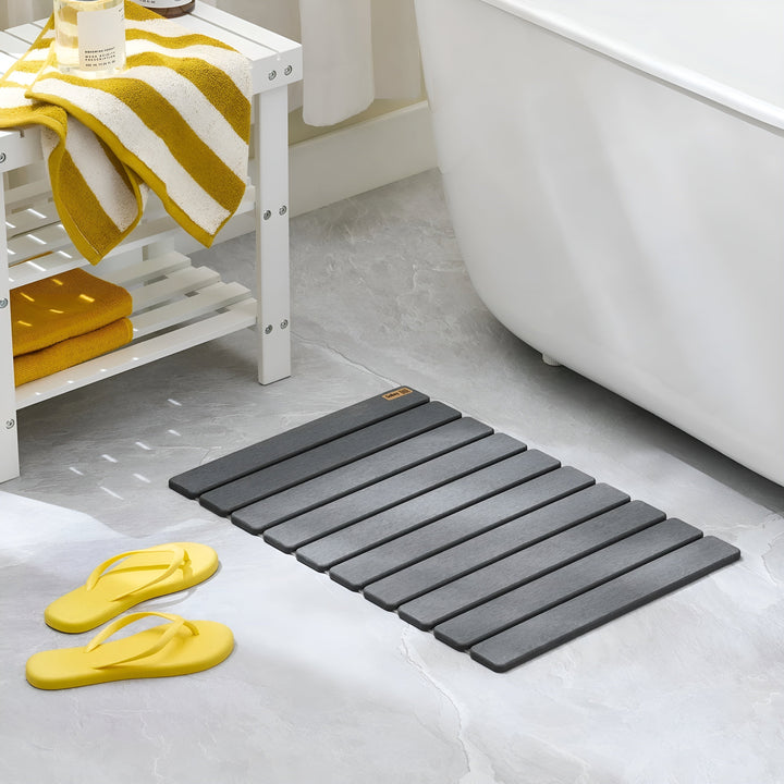 BowLift | Diatomaceous Earth Bath Mat | Non-slip Bathroom Rug 59x39 cm