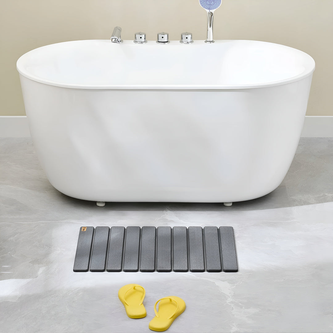 BowLift | Diatomaceous Earth Bath Mat | Non-slip Bathroom Rug 59x39 cm
