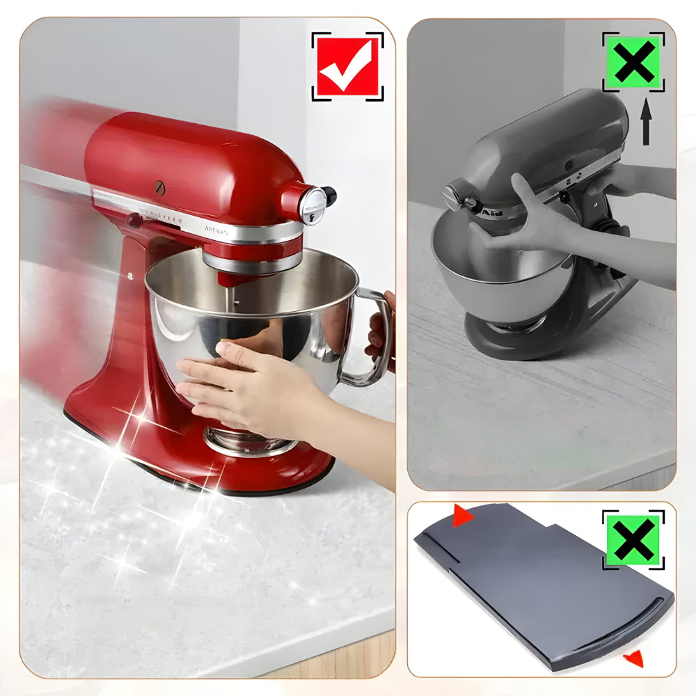 BowLift | Kitchen Appliance Slider Mat Non Slip Pad