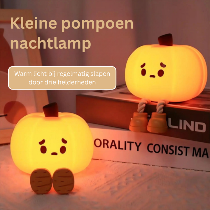 GlowPumpkin Light - Atmospheric Night Light with Warm Glow Bowlift