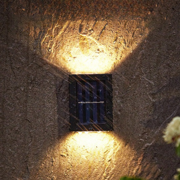BowLift | Wireless LED Solar Wall Lights Deluxe | Efficient and Cost-Saving Outdoor Lighting