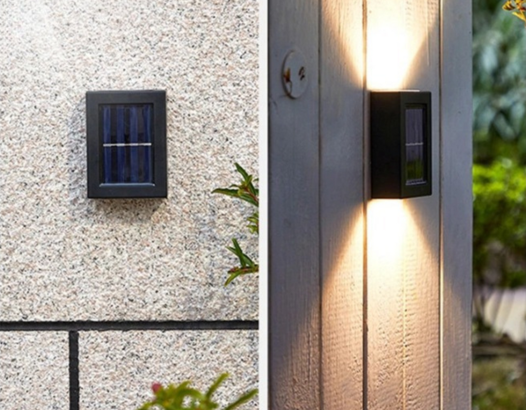 BowLift | Wireless LED Solar Wall Lights Deluxe | Efficient and Cost-Saving Outdoor Lighting