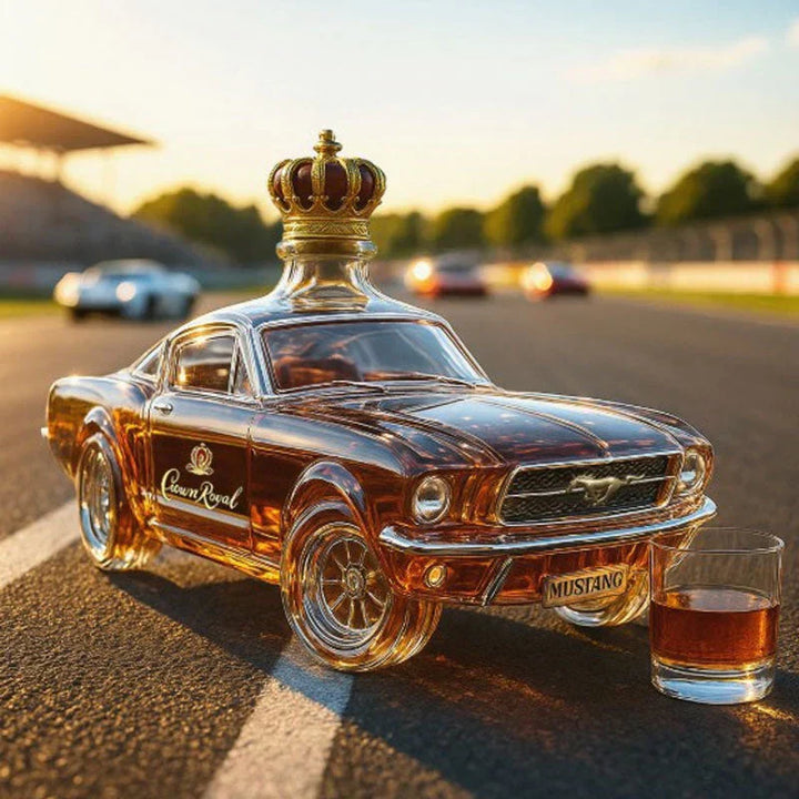 BowLift | OutlawFlask | Limited Edition Bronco Whiskey Bottle