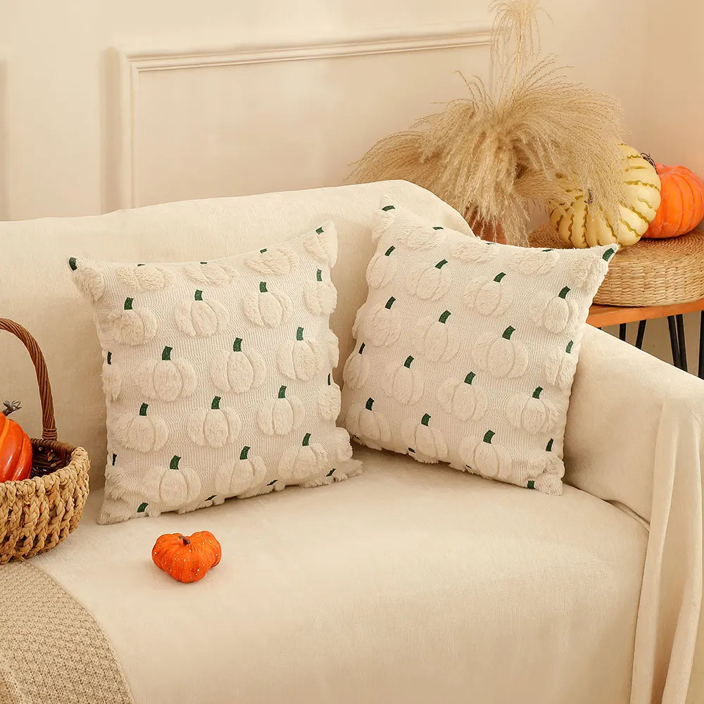 BowLift | Pumpkin Pillow Cover | Halloween Pillowcases 18x18 inches