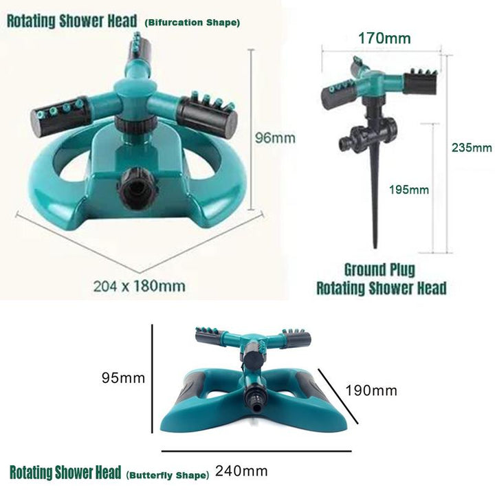 BowLift | 360-Degree Rotating Garden Sprinkler