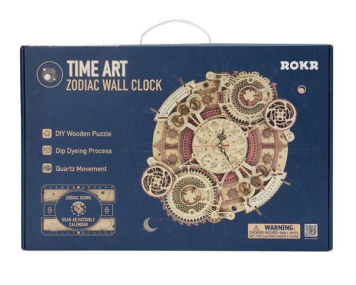 Zodiac Wall Clock and Calendar Bowlift