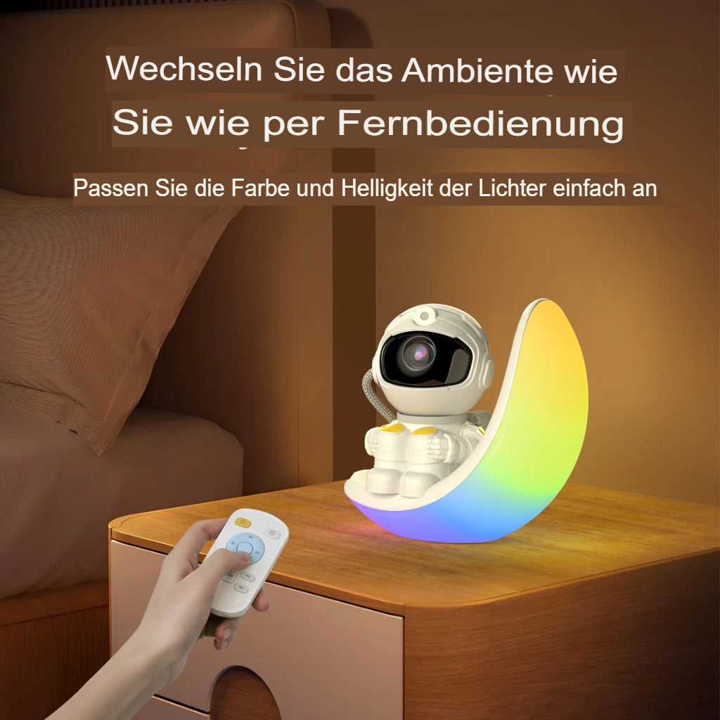 BowLift | LED Astronaut | Star Projector for Magical Room Atmosphere