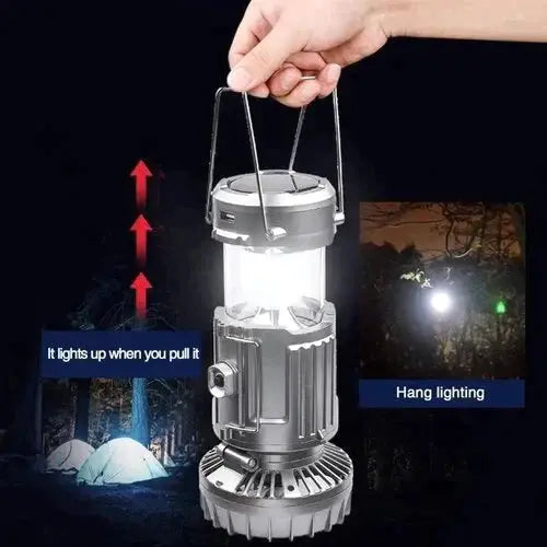 BowLift | LED camping lamp with fan and power bank function