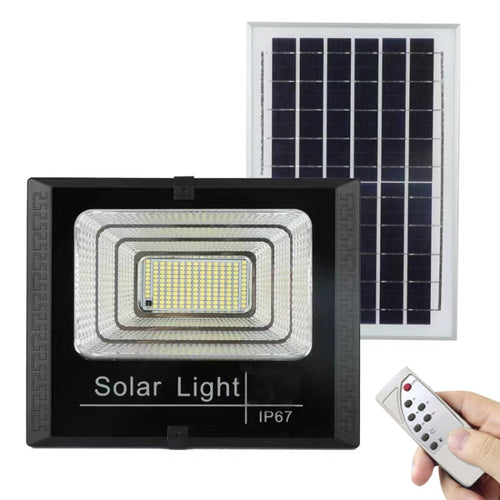 BowLift | 10W 100 LEDs IP67 Waterproof Solar Power Floodlight with Remote Control