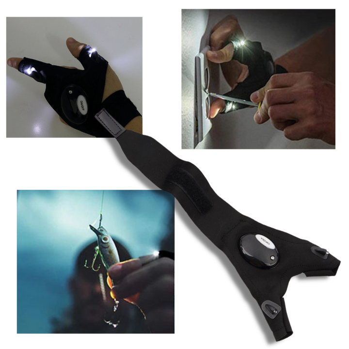 BowLift | Set of LED gloves with waterproof lights