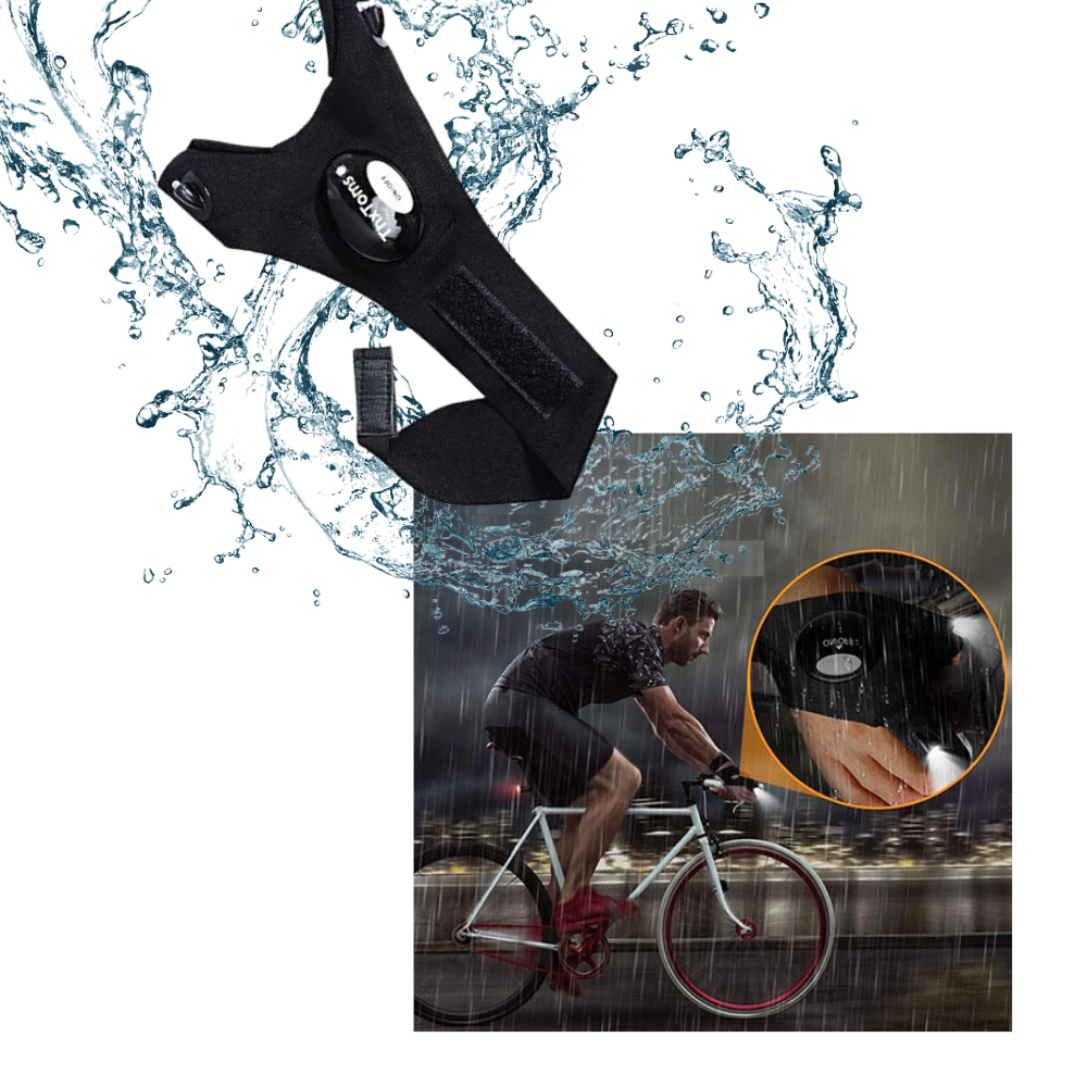 BowLift | Set of LED gloves with waterproof lights