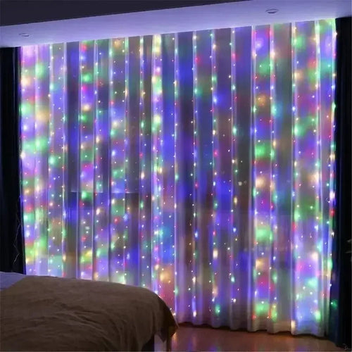 BowLift | LED String Lights with Remote Control | USB Curtain Lights