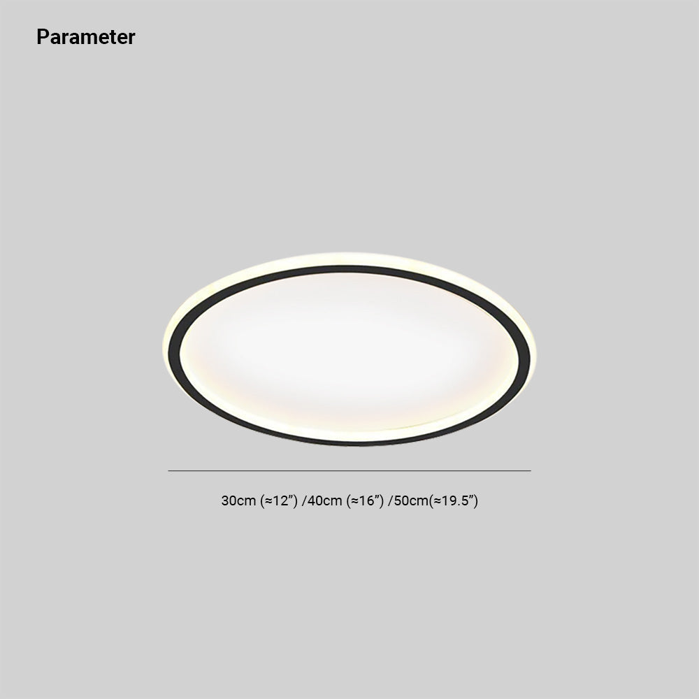 LunaNova - Modern LED Ceiling Light Metal/Acrylic for Living and Bedroom, Bowliftack/White Design | Bowlift