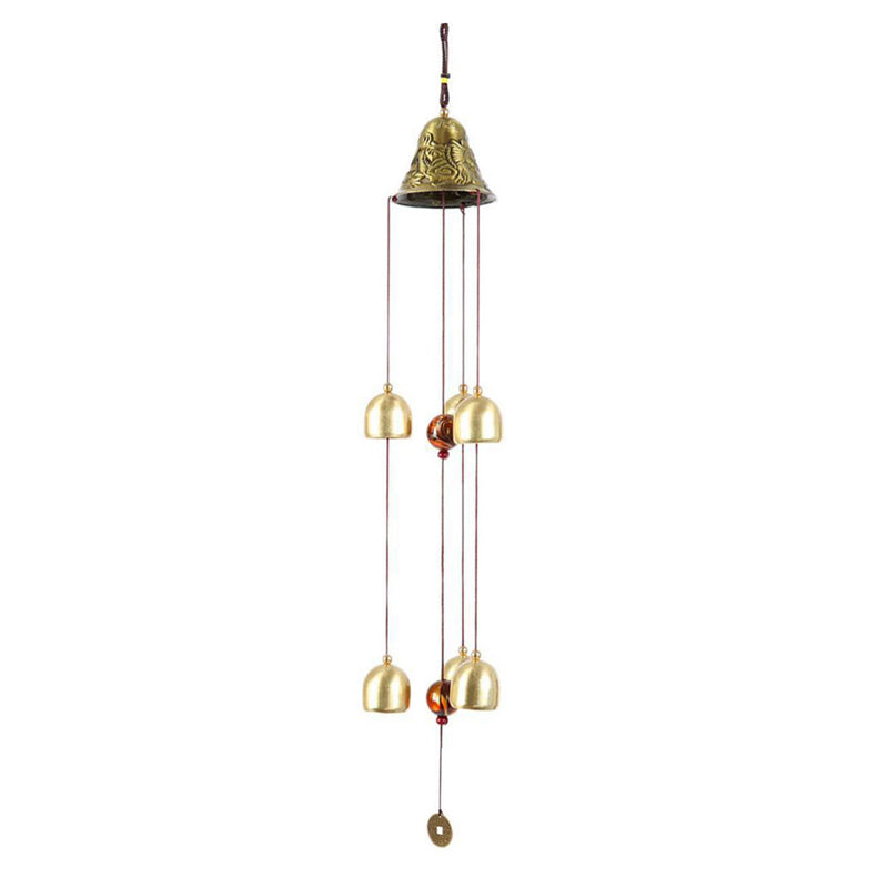 Large outdoor lucky wind chimes for luck Bowlift