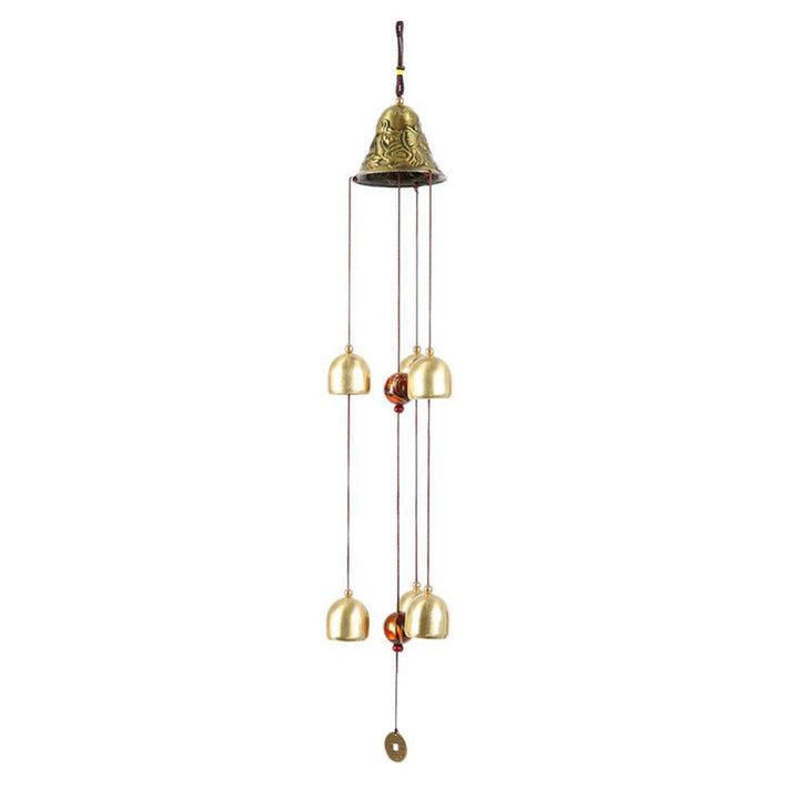 Large outdoor lucky wind chimes for luck Bowlift