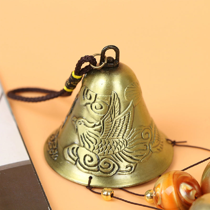 Large outdoor lucky wind chimes for luck Bowlift