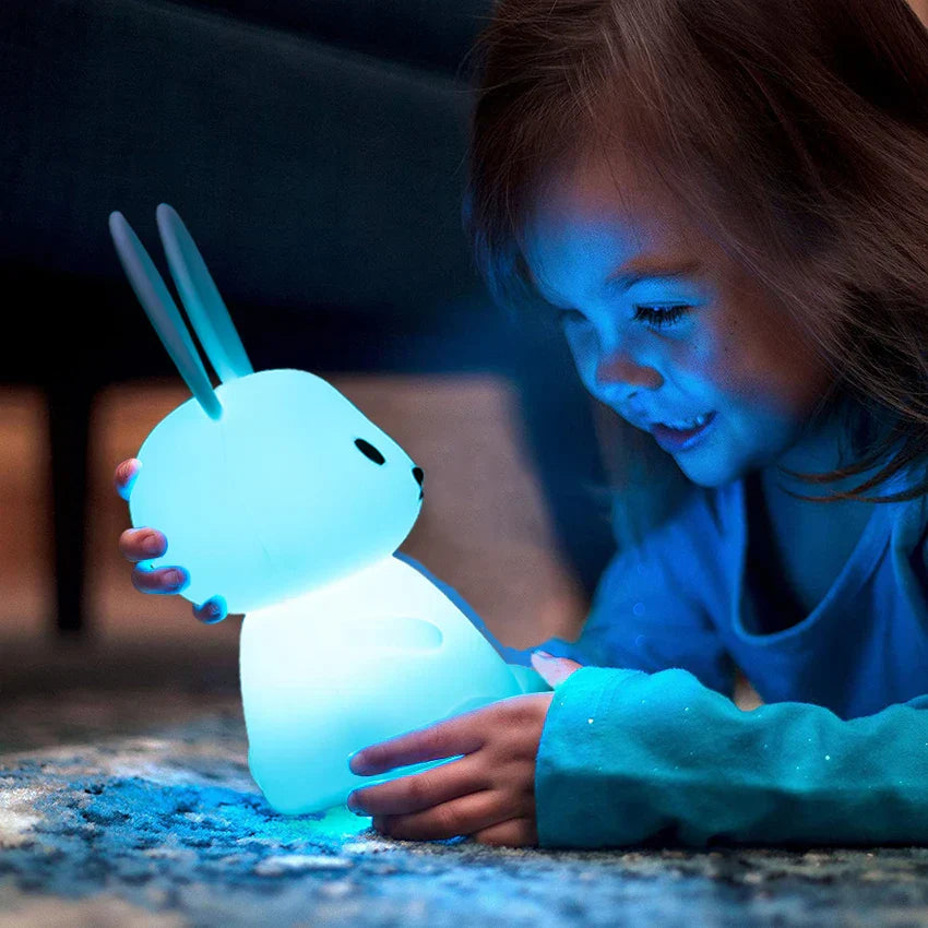 LED Night Light for Kids – Dimmable Night Lamp with -Design, USB Rechargeable, Touch Control | Bowlift