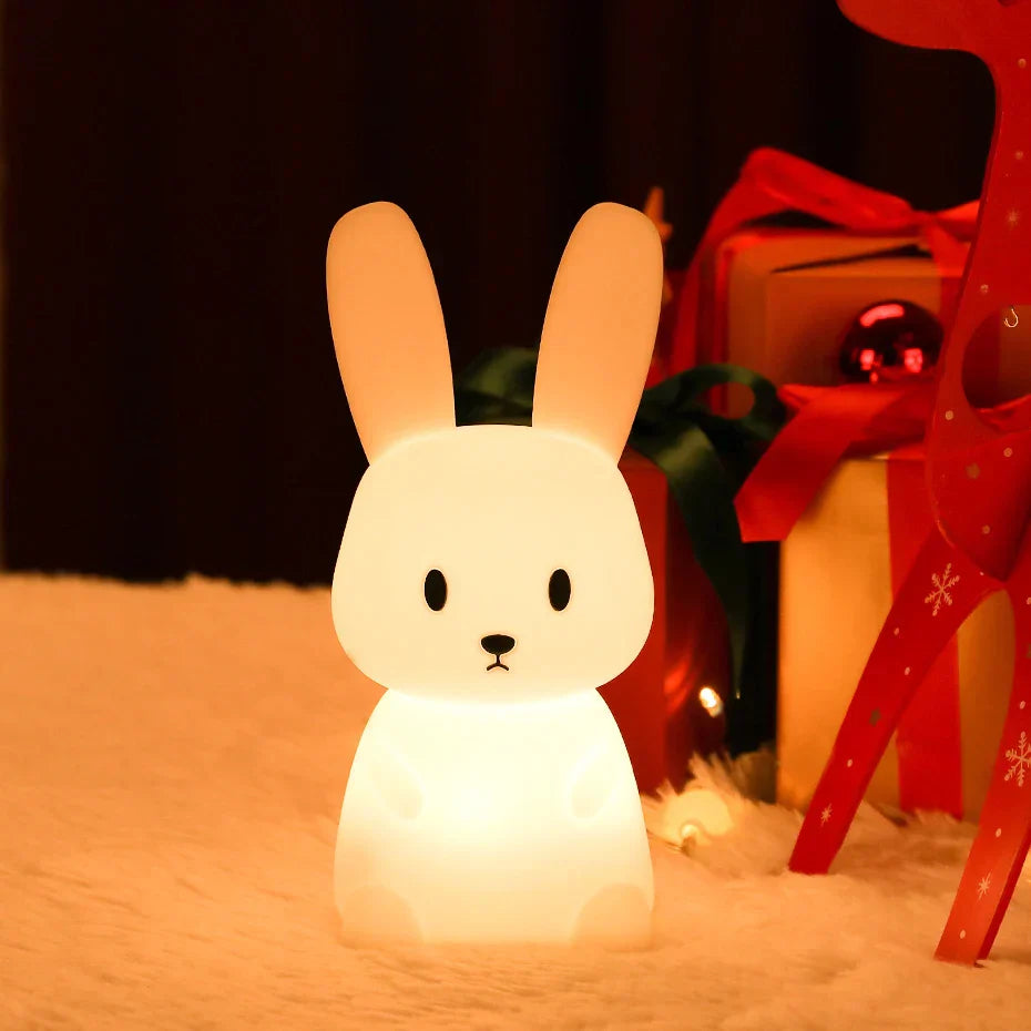 LED Night Light for Kids – Dimmable Night Lamp with -Design, USB Rechargeable, Touch Control | Bowlift