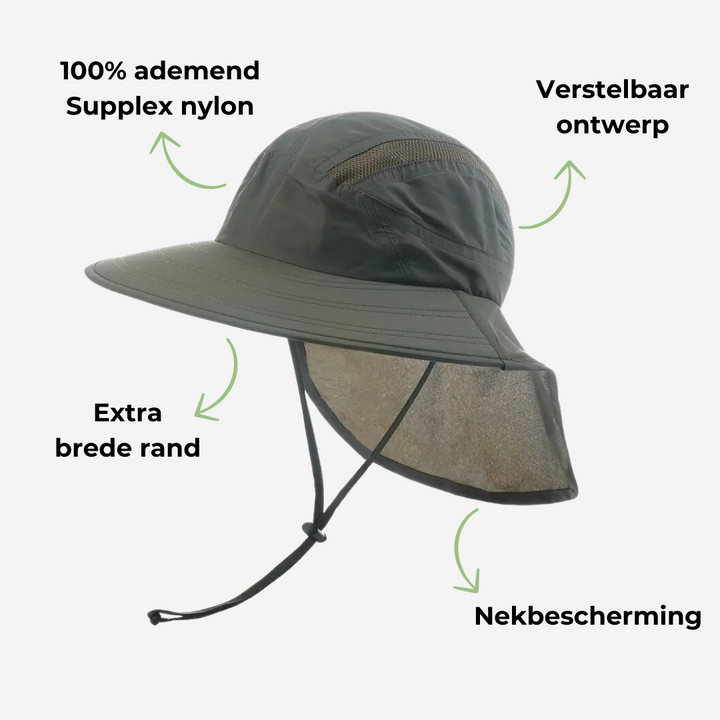 BowLift | Sun Hat - Neck Protection - Wide Brim