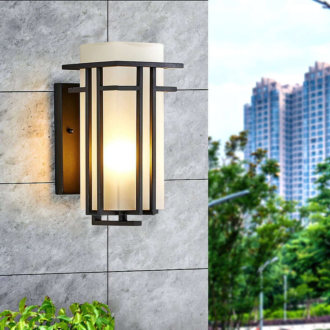 BowLift | Linden Wall Light | Outdoor Lamp in Retro Design