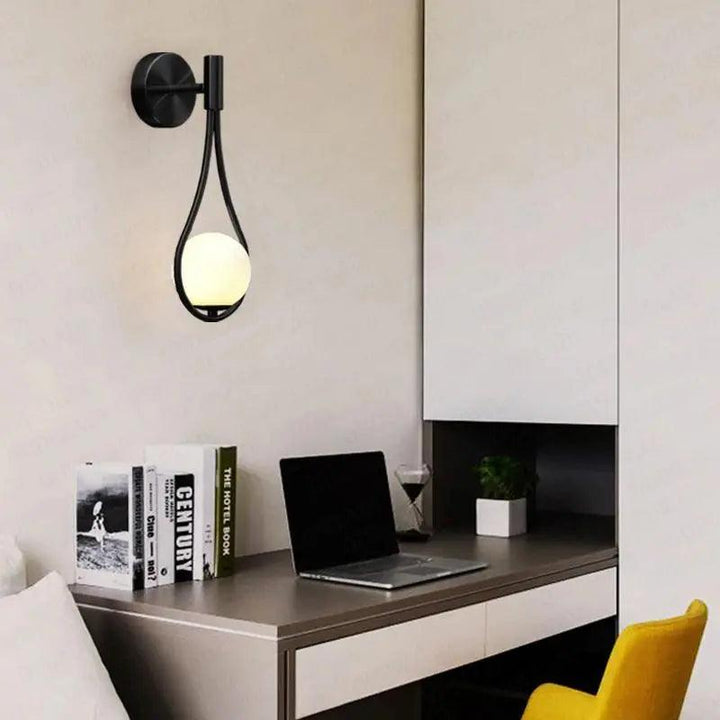 BowLift | LED Modern Nordic Wall Light Fixture - Adjustable Sconce for Living Room, Bedroom & Hallway Lighting