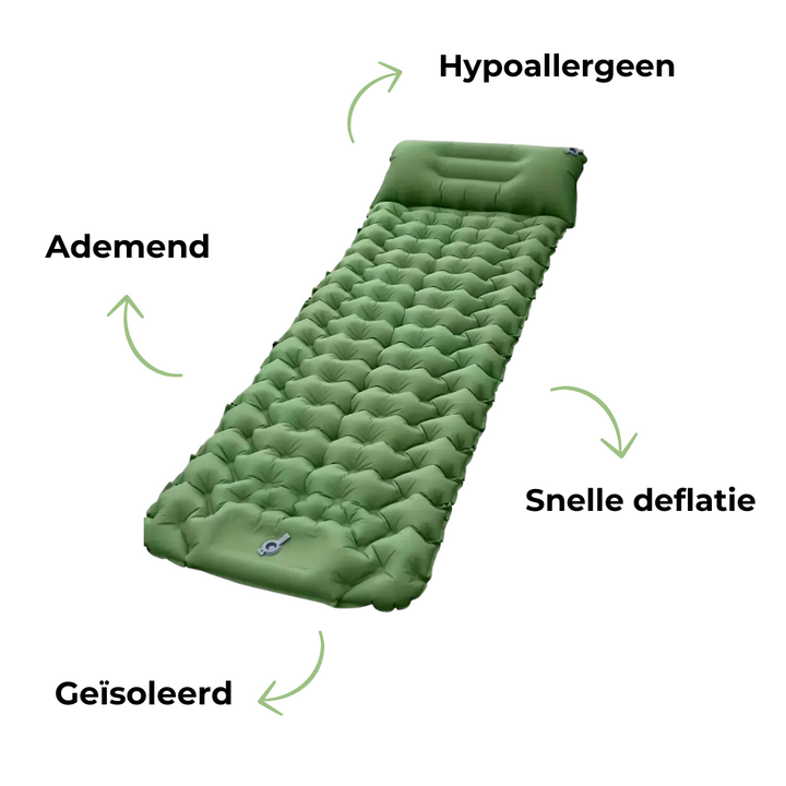 BowLift | Sleeping mat - Camping - Built-in Pump