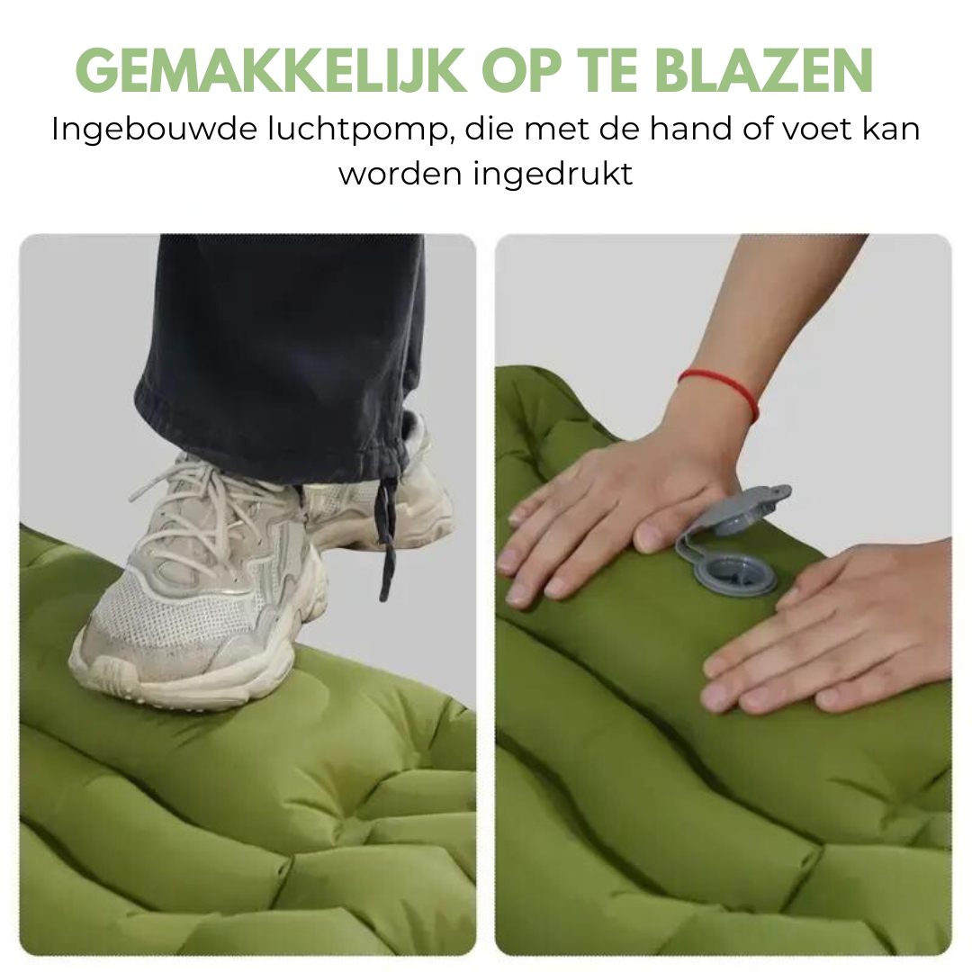 BowLift | Sleeping mat - Camping - Built-in Pump
