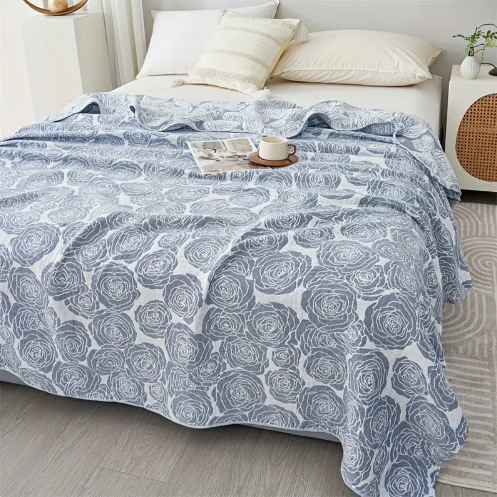 BowLift | Lure Whisper Rose Cotton Blanket