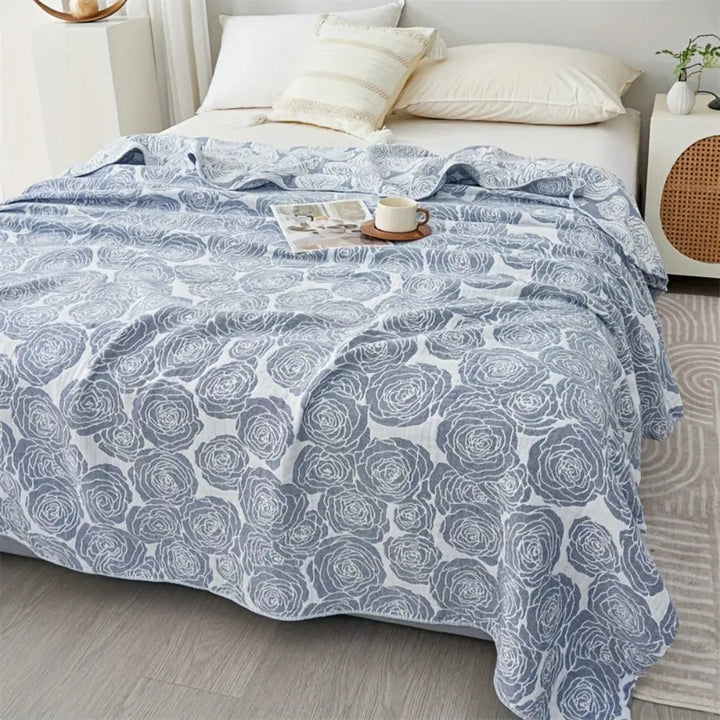 BowLift | Lure Whisper Rose Cotton Blanket