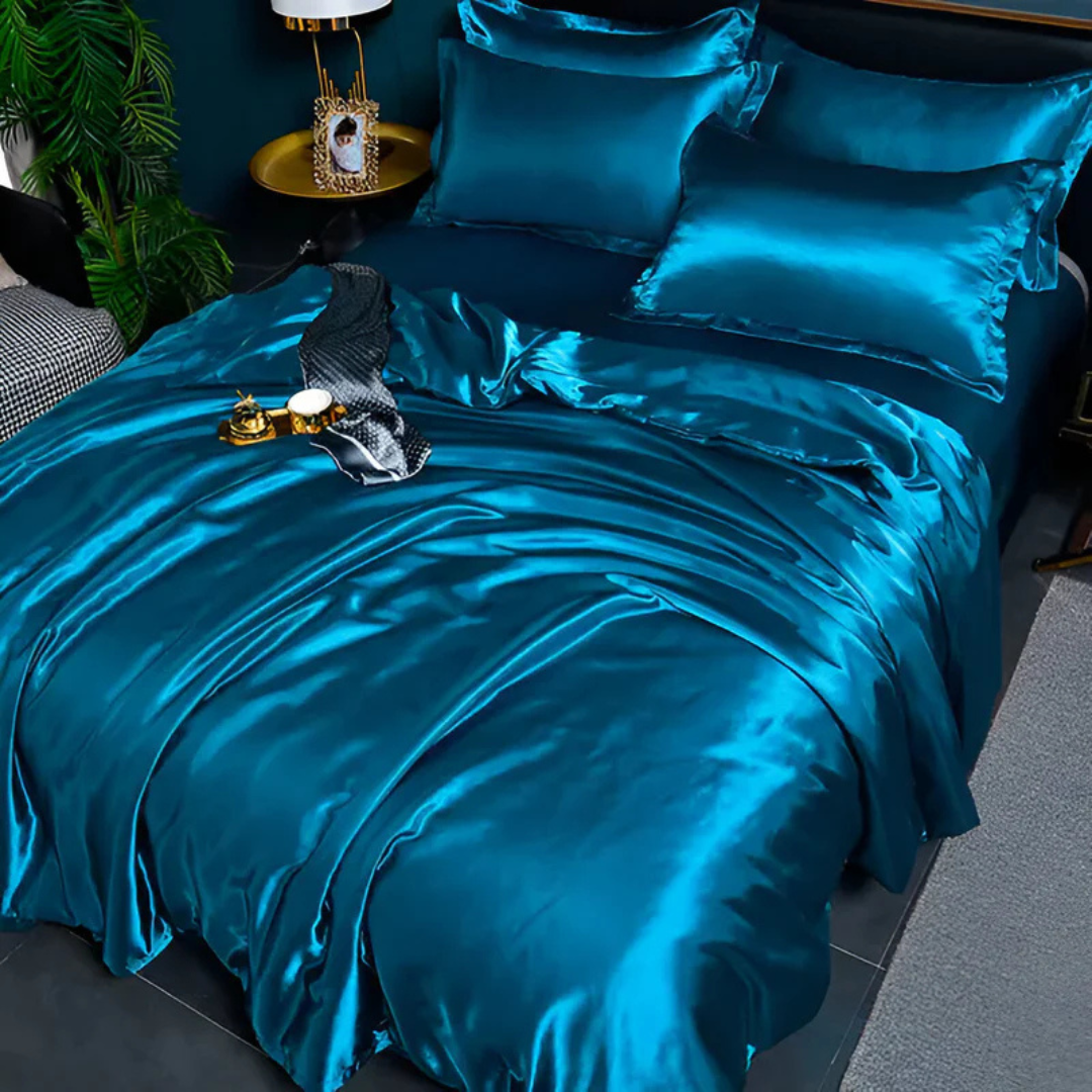 BowLift | Luxurious Silk Bedding 135x200 | Breathable Set