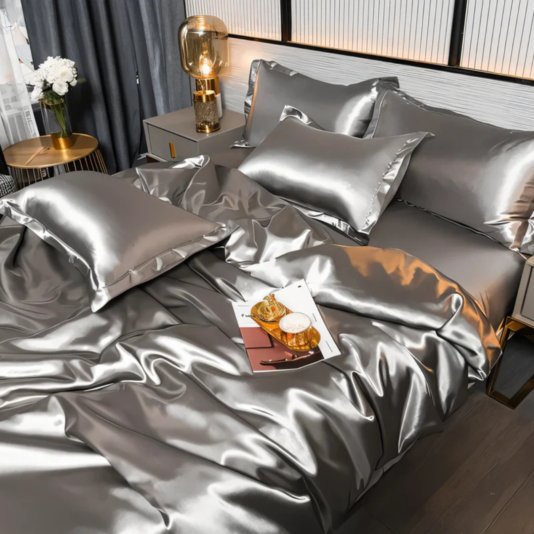 BowLift | Luxurious Silk Bedding 135x200 | Breathable Set