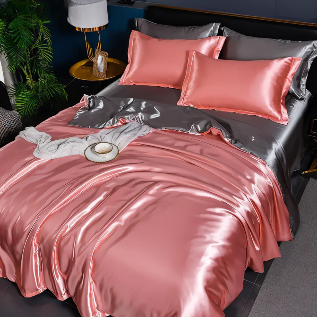 BowLift | Luxurious Silk Bedding 135x200 | Breathable Set