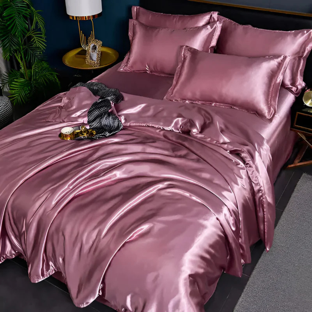 BowLift | Luxurious Silk Bedding 135x200 | Breathable Set