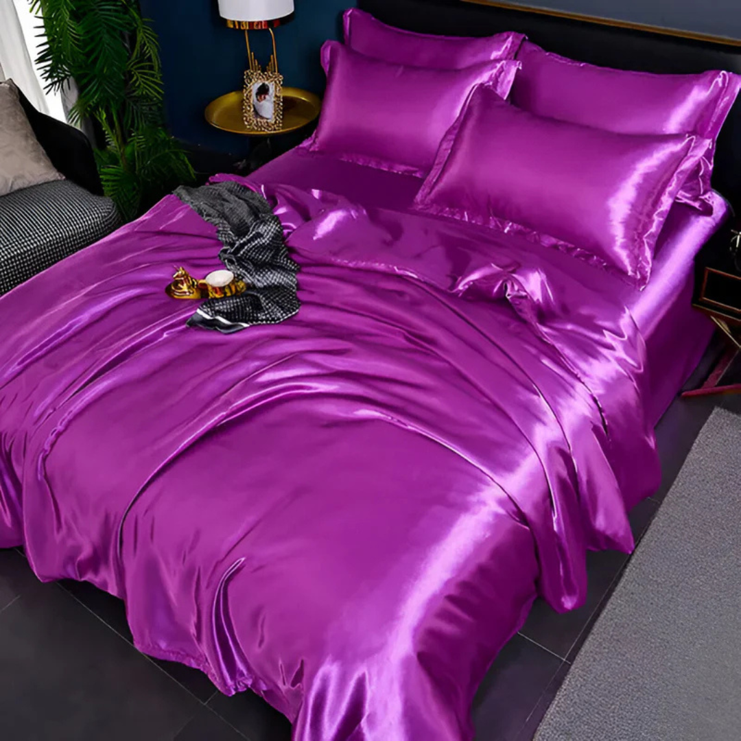 BowLift | Luxurious Silk Bedding 135x200 | Breathable Set