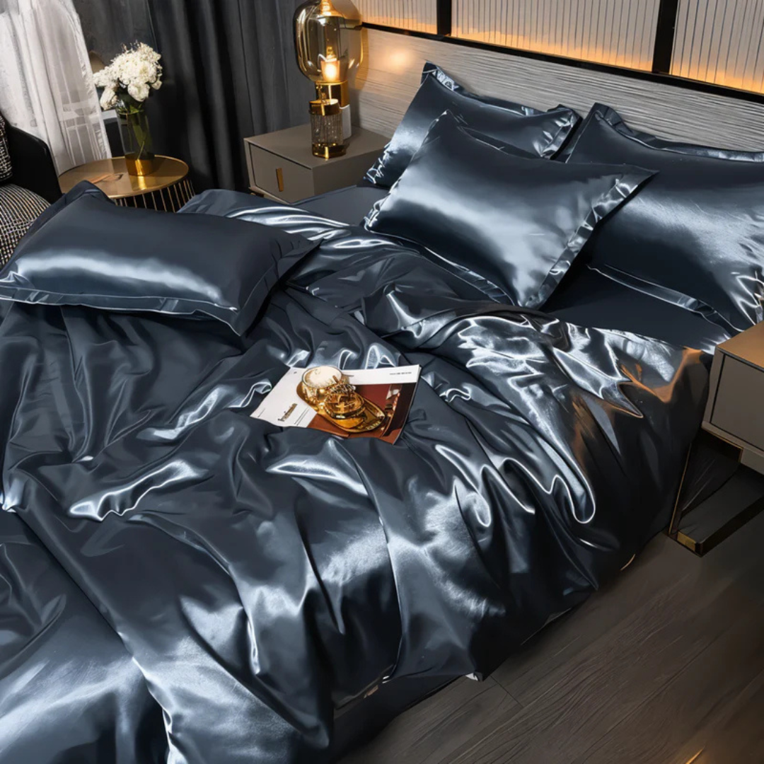 BowLift | Luxurious Silk Bedding 135x200 | Breathable Set