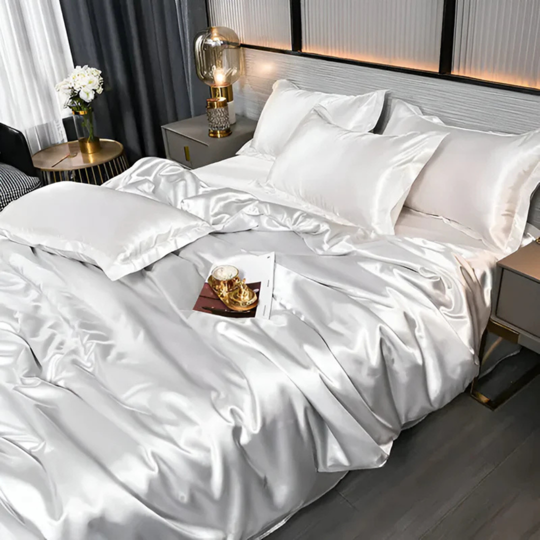 BowLift | Luxurious Silk Bedding 135x200 | Breathable Set