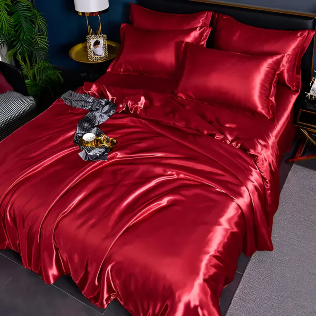 BowLift | Luxurious Silk Bedding 135x200 | Breathable Set