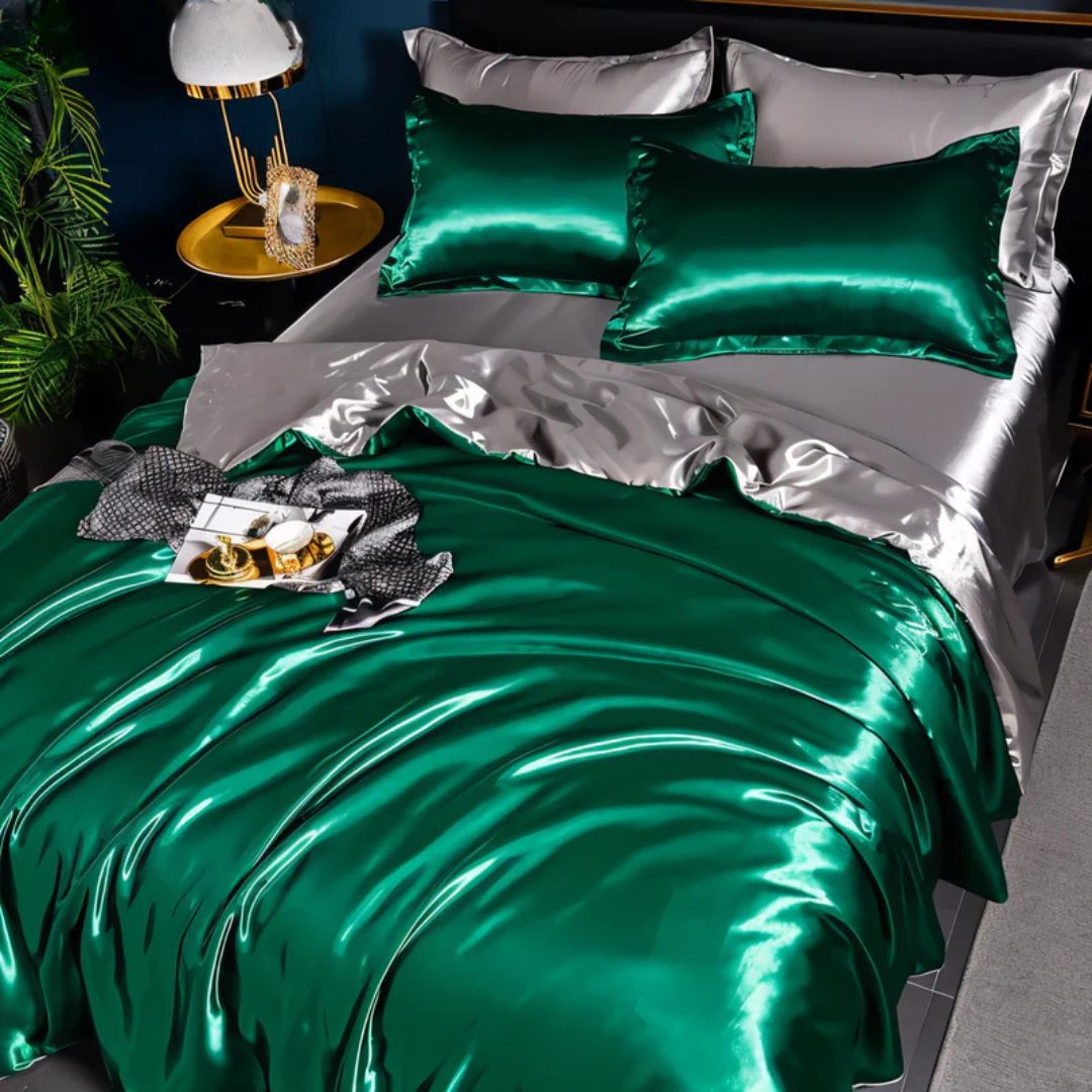 BowLift | Luxurious Silk Bedding 135x200 | Breathable Set