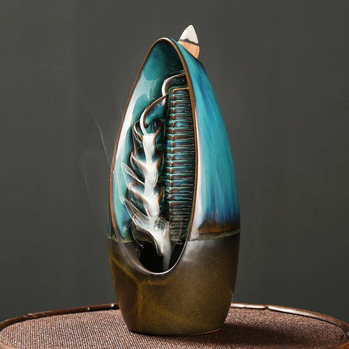 BowLift | Luxury Ceramic Waterfall Incense Holder | Aromatherapy