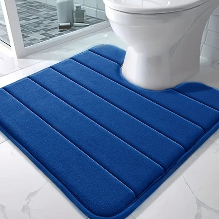 BowLift | Luxury U-shaped Bath Mat | Memory Foam Bath Mat