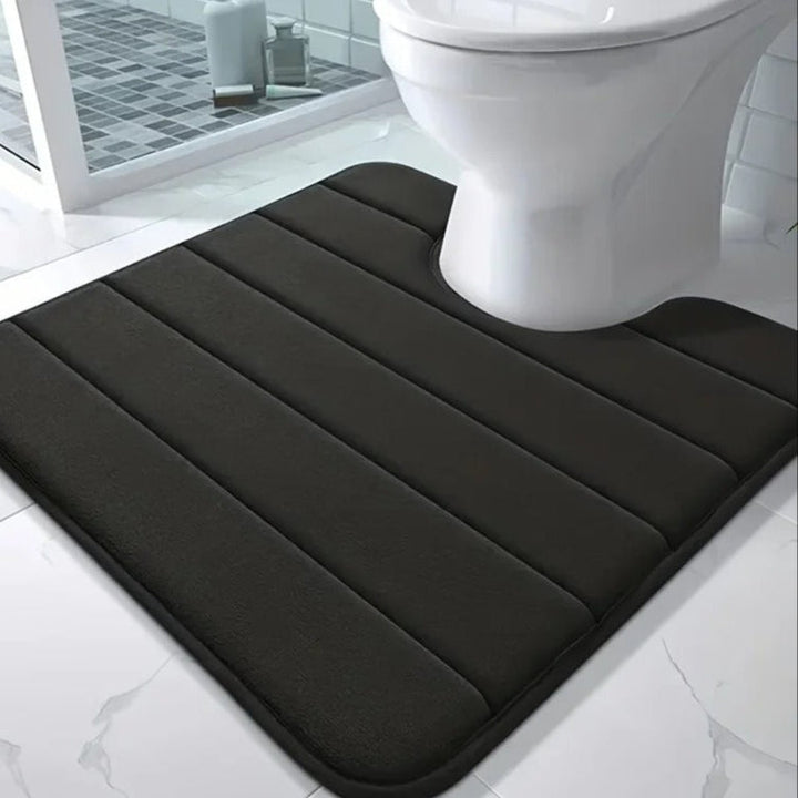 BowLift | Luxury U-shaped Bath Mat | Memory Foam Bath Mat