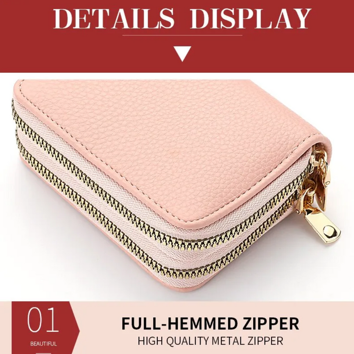 Trendy Lychee Print Wallet Bowlift